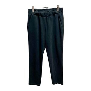 Black Lounge Pants Elastic Waist‎ Relaxed Fit Casual Comfy Cozy
